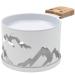 Set regalo 2x Raclette Montagne blanca