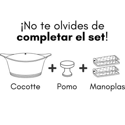 2 manoplas Cocotte Cookut Incroyable