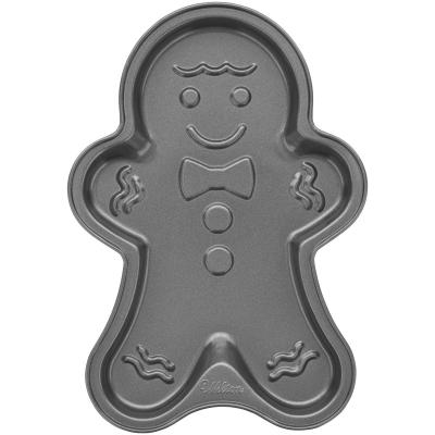 Molde metlico antiadherente Gingerbread Boy