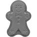 Molde metlico antiadherente Gingerbread Boy