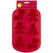 Molde silicona 6 cavidades Pan de Jengibre