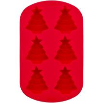 Molde silicona 6 cavidades rbol de Navidad