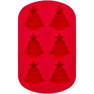 Molde silicona 6 cavidades �rbol de Navidad