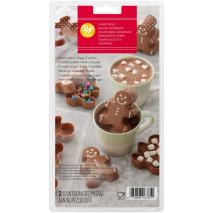Motllo per caramels i bombons 3D Gingerbread