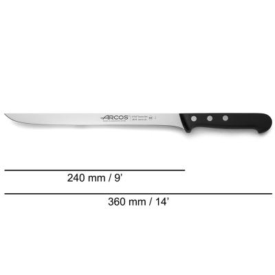 Set 3 cuchillos jam�n y chaira Arcos Universal