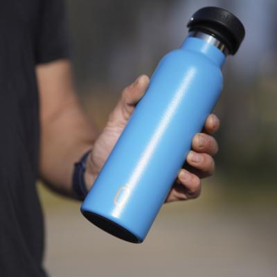 Botella trmica cermica Runbott 600 ml azul
