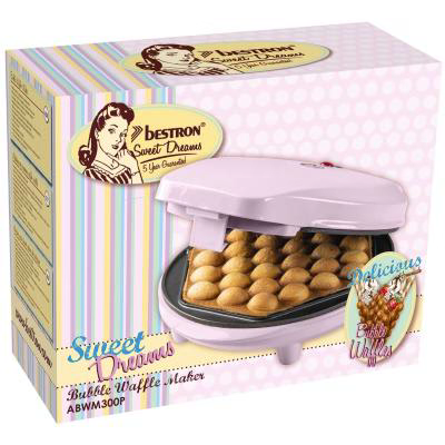 M�quina para gofres Bestron Bubble