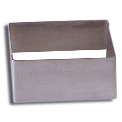 Aro cuadrado inox 28x5h cm