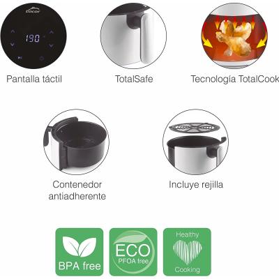 Freidora de aire Air Fryer 3 L - 1000 W