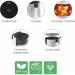 Freidora de aire Air Fryer 3 L - 1000 W