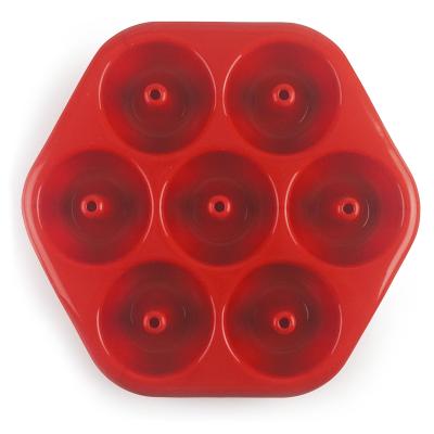 Molde 7 donuts microondas 26 cm