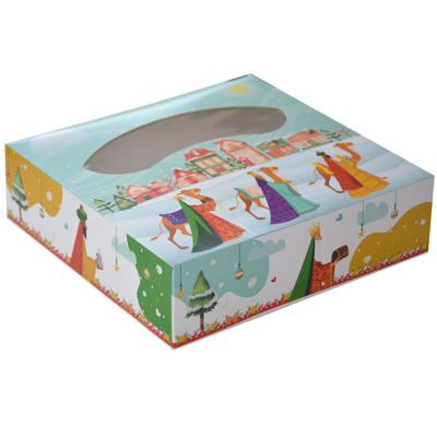 Caja para Rosc�n de Reyes Tres Reyes 28x28
