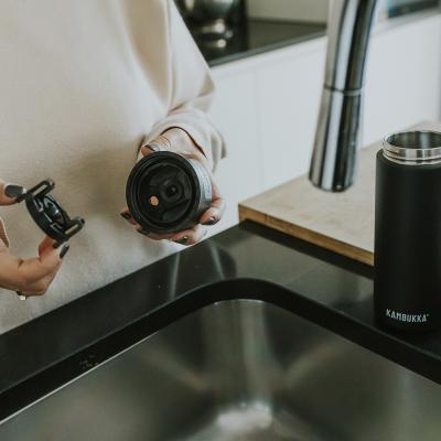 Termo acero Olympus Kambukka 500 ml Negro