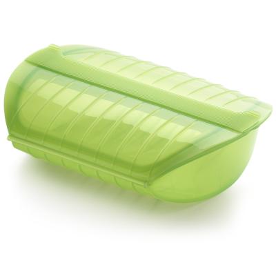 Estuche vapor papillote grande 3-4 bandeja verde