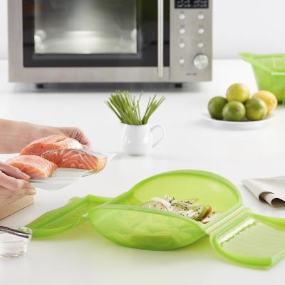 Estuche vapor papillote grande 3-4 bandeja verde