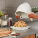 Bol cermica con tapa para pan Speckle Kitchen Aid