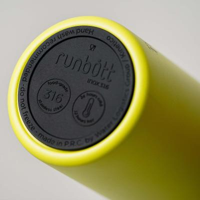 Botella trmica cermica Runbott 600 ml cotton