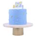 Vela topper Happy Birthday pastel blue