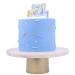 Vela topper Happy Birthday pastel blue