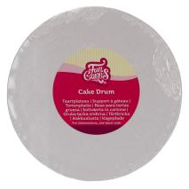 Base pasteles redonda 20 cm blanca