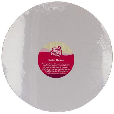 Base pasteles redonda 30 cm blanca