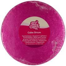 Base pasteles redonda 20 cm cerise