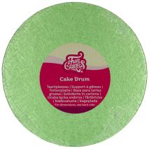 Base pastissos rodona 20 cm verd clar