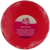Base pasteles redonda 20 cm rojo