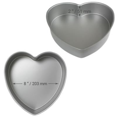 Molde Corazn aluminio PME 20,3 x 5,1 h cm