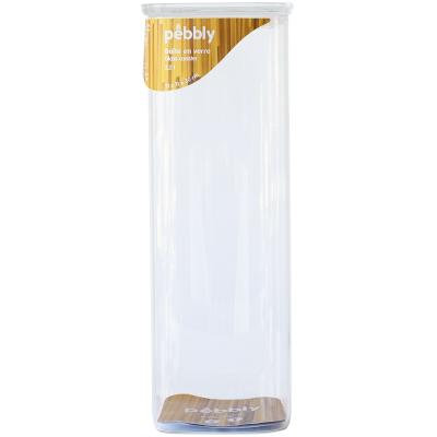 Bote cocina transparente Pebbly cristal