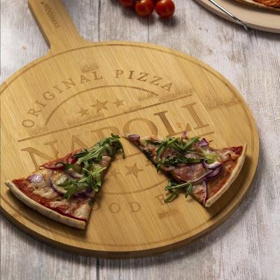 Tabla bamb pizza Napoli 32 cm