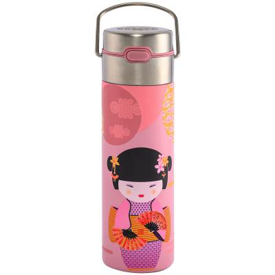 Termo con infusor y asa Geisha rose 500 ml