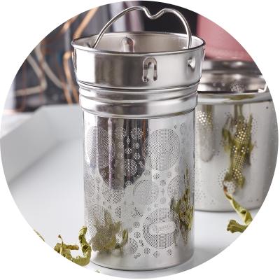 Termo con infusor y asa Leo 500 ml