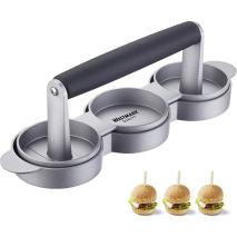 Molde para 3 mini hamburguesa 8 cm