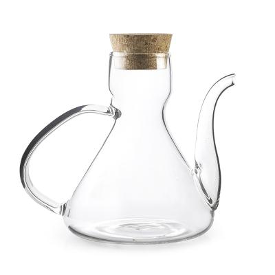 Alcuza aceite tap�n corcho borosilicato