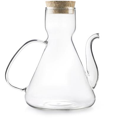 Alcuza aceite tap�n corcho borosilicato