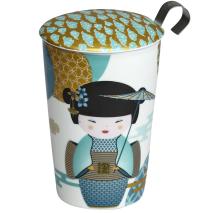 Taza trmica filtro infusor y tapa Geisha 350 ml