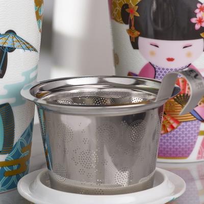 Taza t�rmica filtro infusor y tapa Panda 350 ml