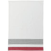 Drap de cuina cot reciclat Mattia vermell