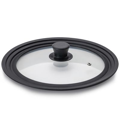 Tapa cristal borde silicona adaptable