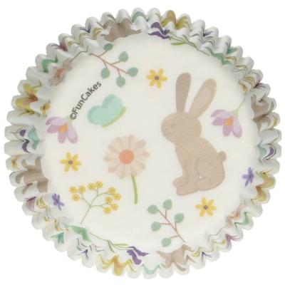 Papel Cupcakes x48 Animales Primavera