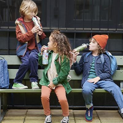 Botella t�rmica flip-up Flowers Butterflies 350 ml