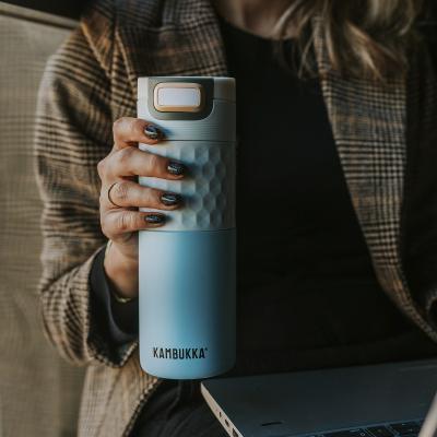 Termo acero Etna grip Kambukka 500 ml Beezy Blue