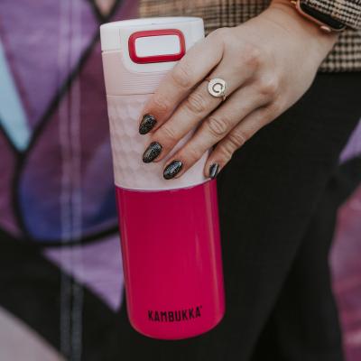 Termo acero Etna grip Kambukka 500 ml Diva Pink