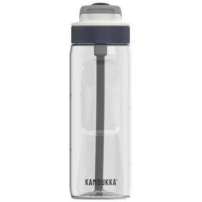 Botella de agua con pajita Lagoon 750 ml Clear 2