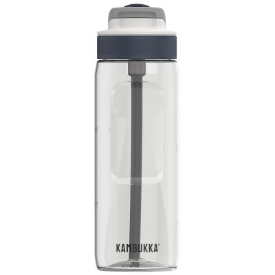 Botella de agua con pajita Lagoon 750 ml Clear 2
