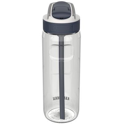 Botella de agua con pajita Lagoon 750 ml Clear 2