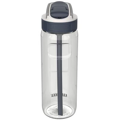 Botella de agua con pajita Lagoon 750 ml Clear 2