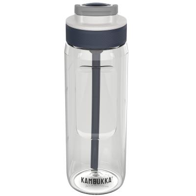 Botella de agua con pajita Lagoon 750 ml Clear 2