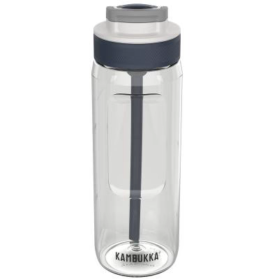 Botella de agua con pajita Lagoon 750 ml Clear 2